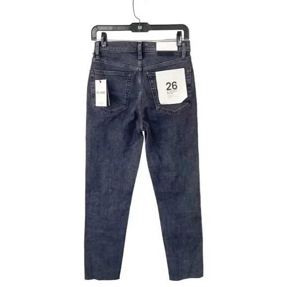 NWT Re/Done 90s High Rise Ankle Crop Jeans size 26 - Picture 3 of 11